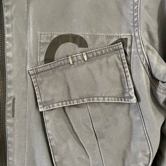 G-Star Raw Marshall GO1 L/S. Size Medium. Color: Bluish Gray - Picture 2 of 5